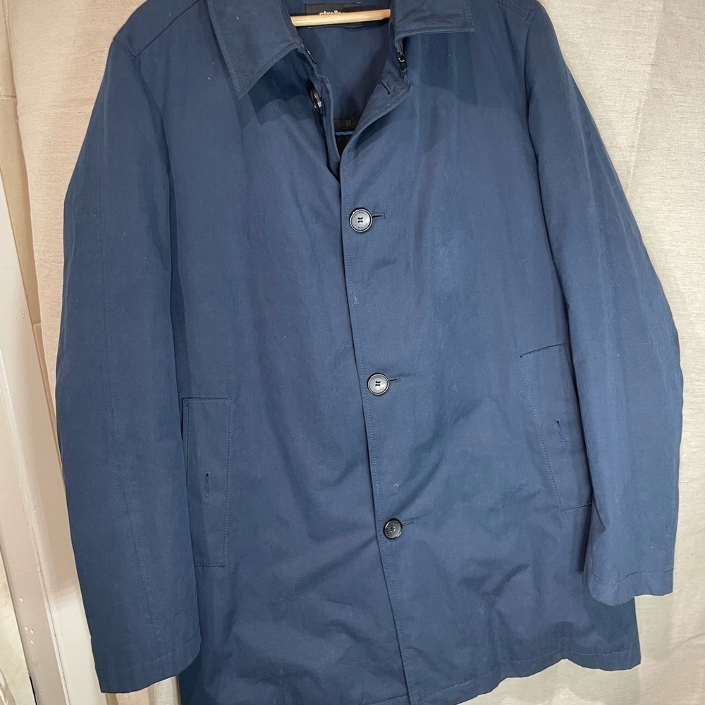 Strellson manderson Navy car Raincoat for Men